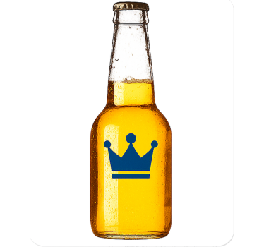 Crown vending machine  fridge sticker - TenStickers