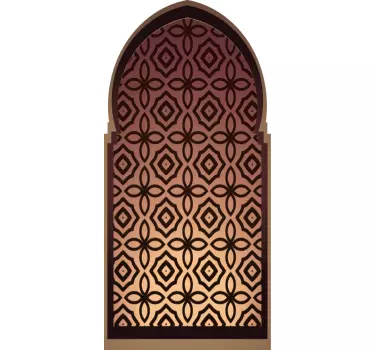 Arabic door sticker - TenStickers