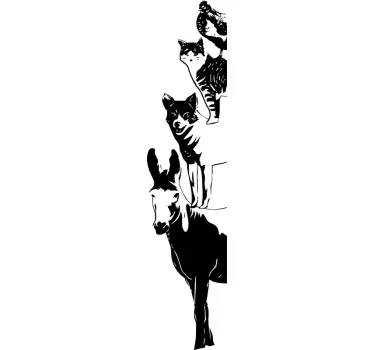 Musicians of Bremen Wall Sticker - TenStickers