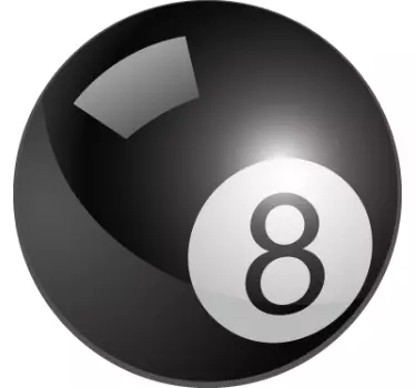 8 Ball Pool Wall Sticker - TenStickers