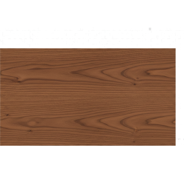 Wall decal for bathroom walnut wood effect design - TenStickers