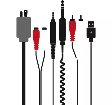 Sticker for an Electric Cable Shop - TenStickers