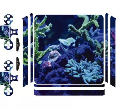 Deep Ocean PS4 ps4 sticker - TenStickers