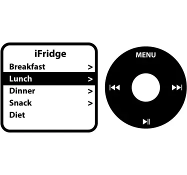 iFridge  appliance sticker - TenStickers