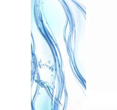 Fresh water fridge wrap - TenStickers
