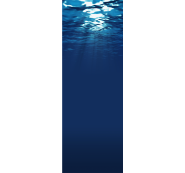 Gorgeous undersea fridge sticker - TenStickers