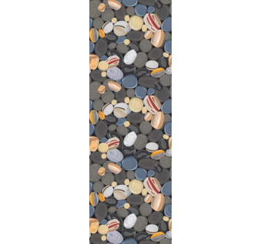 Stone shower screen  decal - TenStickers