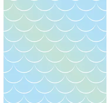flooring pastel scales pattern vinyl  decal floor tile - TenStickers