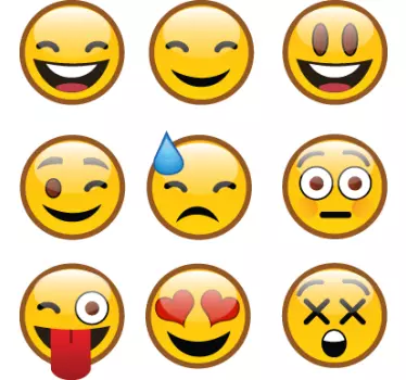 WhatsApp Emoji Sticker - TenStickers