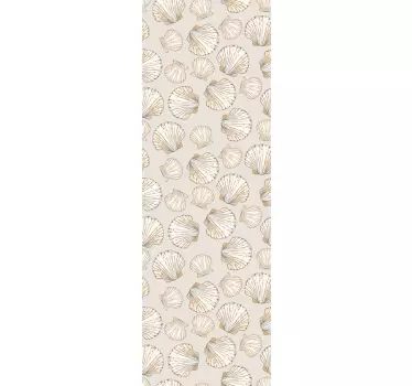 Big and Small Seashells fridge decals - TenStickers