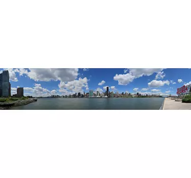 Manhattan Skyline Sticker - TenStickers
