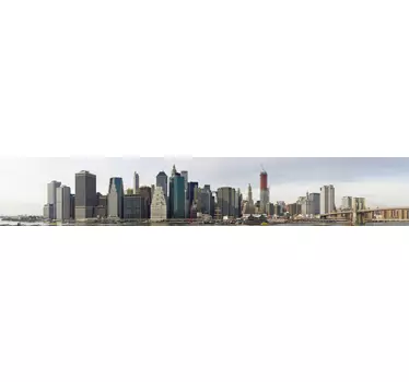 Manhattan´s Skyline Sticker - TenStickers