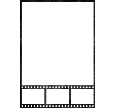 Film Frame Whiteboard Sticker - TenStickers