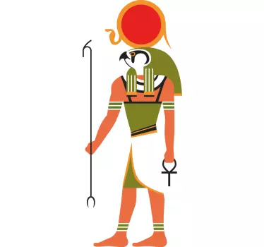 Egyptian god Ra Religion Stickers - TenStickers