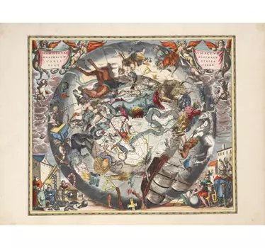 Ancient World Map Sticker - TenStickers
