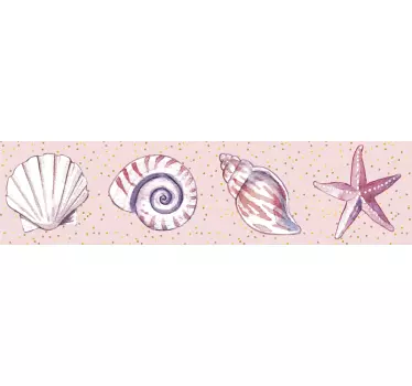 Sea Life BORDER border sticker - TenStickers