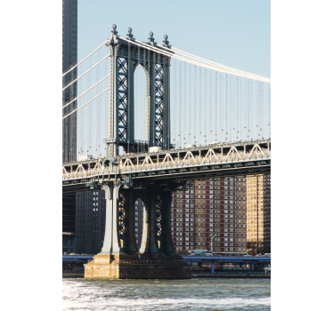 Manhattan Bridge fridge decals - TenStickers
