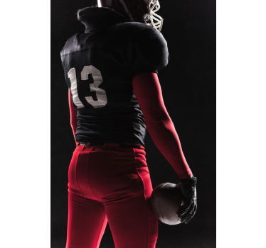 American footballer fridge decals - TenStickers