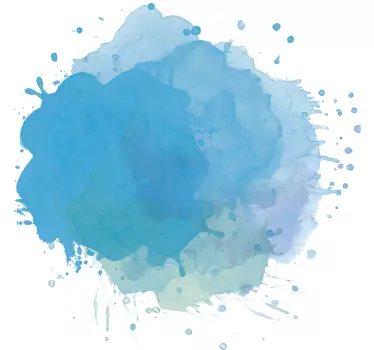 Paint Splash Wall Sticker - TenStickers