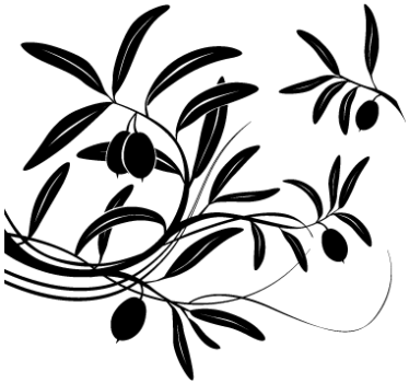 Olive Branch Wall Sticker - TenStickers