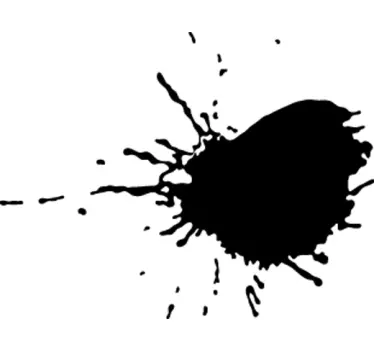 Paint Splash Decal - TenStickers