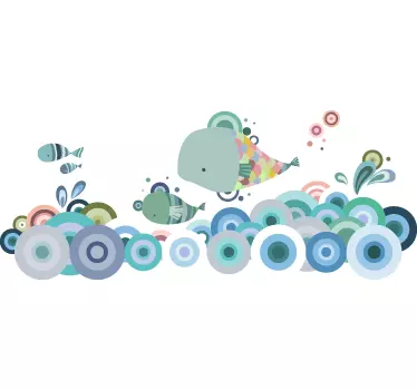 Sea Life Kids Sticker - TenStickers