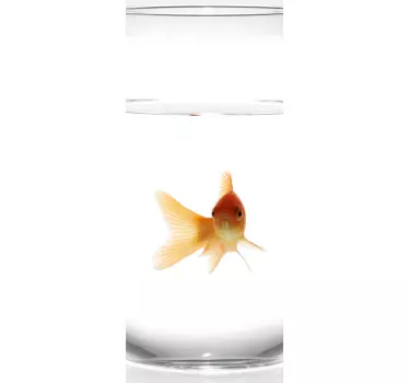 Fish Tank Fridge Sticker - TenStickers