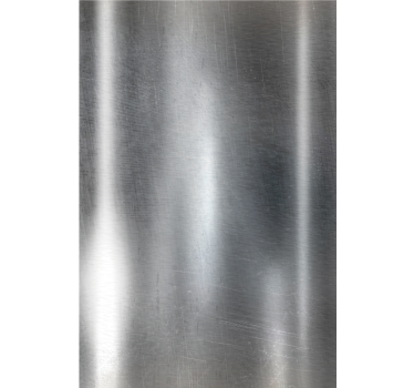 Silver metal rustic texture fridge vinyl decal - TenStickers
