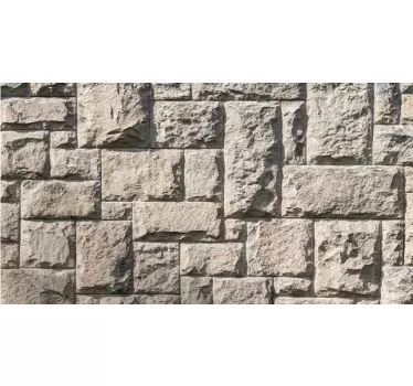 Natural stone motif wall decal for bathroom - TenStickers