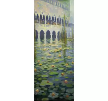 Impressionism art painture design fridge decal - TenStickers