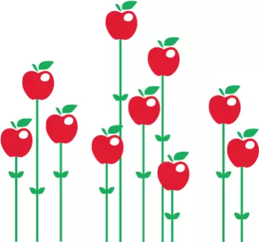 Apple Blossom Wall Sticker - TenStickers