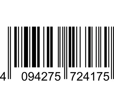 Bar Code With Numbers Sticker - TenStickers