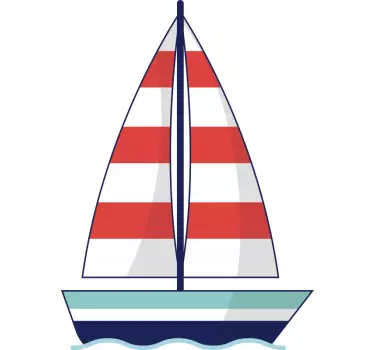 Boat headboard nautical sticker - TenStickers