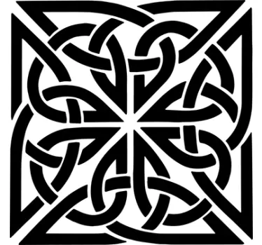 Celtic symbols Abstract decal - TenStickers