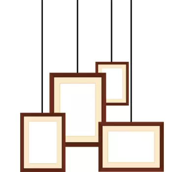 Exposition Frames Sticker - TenStickers