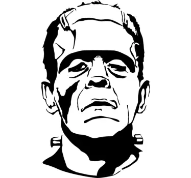 Frankenstein Home Wall Sticker - TenStickers