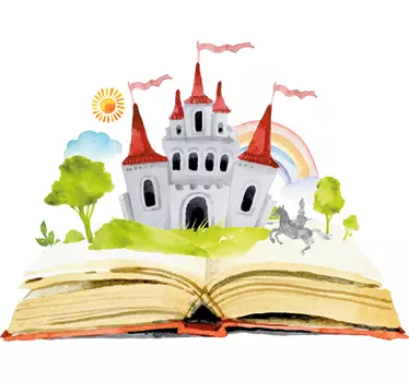 Kids Fairy Tale Story Sticker - TenStickers