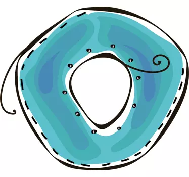 Letter O Sticker - TenStickers