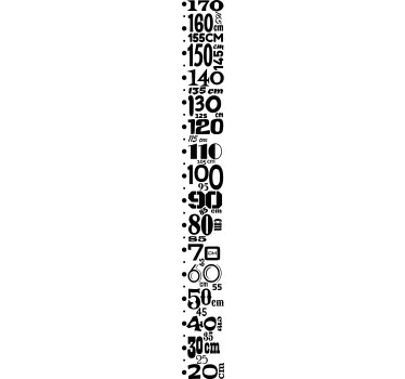 Measuring Tool Wall Sticker - TenStickers