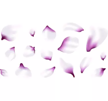 Petals Decorative Wall Sticker - TenStickers
