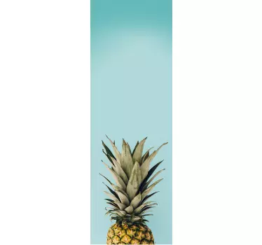 Pineapple fridge wrap - TenStickers
