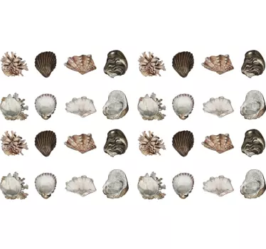 Seashells Wall Sticker Collection - TenStickers