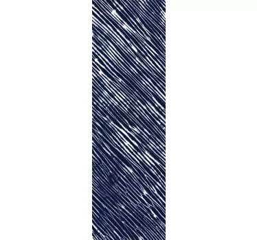 Shibori  fridge wrap decal - TenStickers
