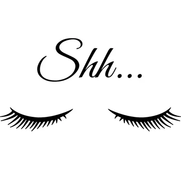 Silent Eyes Sticker - TenStickers