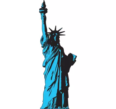 Statue of Liberty Wall Sticker - TenStickers