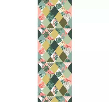 Tropical jungle shower sticker - TenStickers
