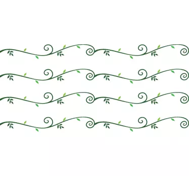 Vine Wall Borders - TenStickers