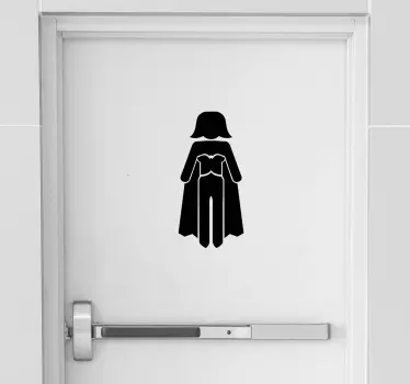 Superhero Bathroom Stickers - TenStickers