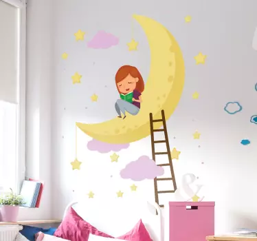 Night Sky Wall Sticker - TenStickers