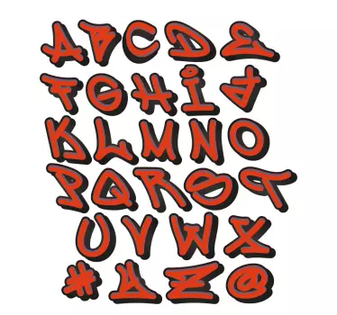 Custom graffiti name for gamers teenager's room wall decal  - TenStickers